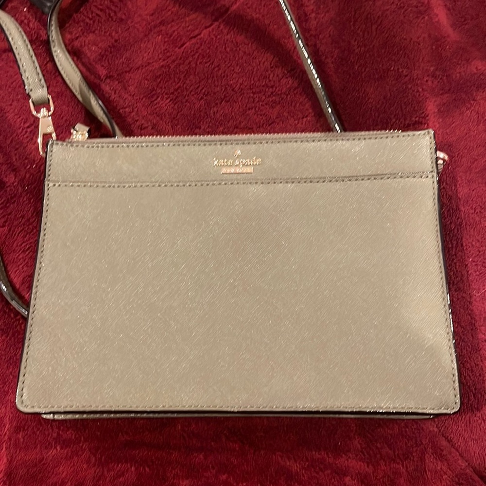 Green Kate Spade purse